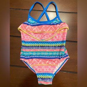 Toddler Striped Swimsuit